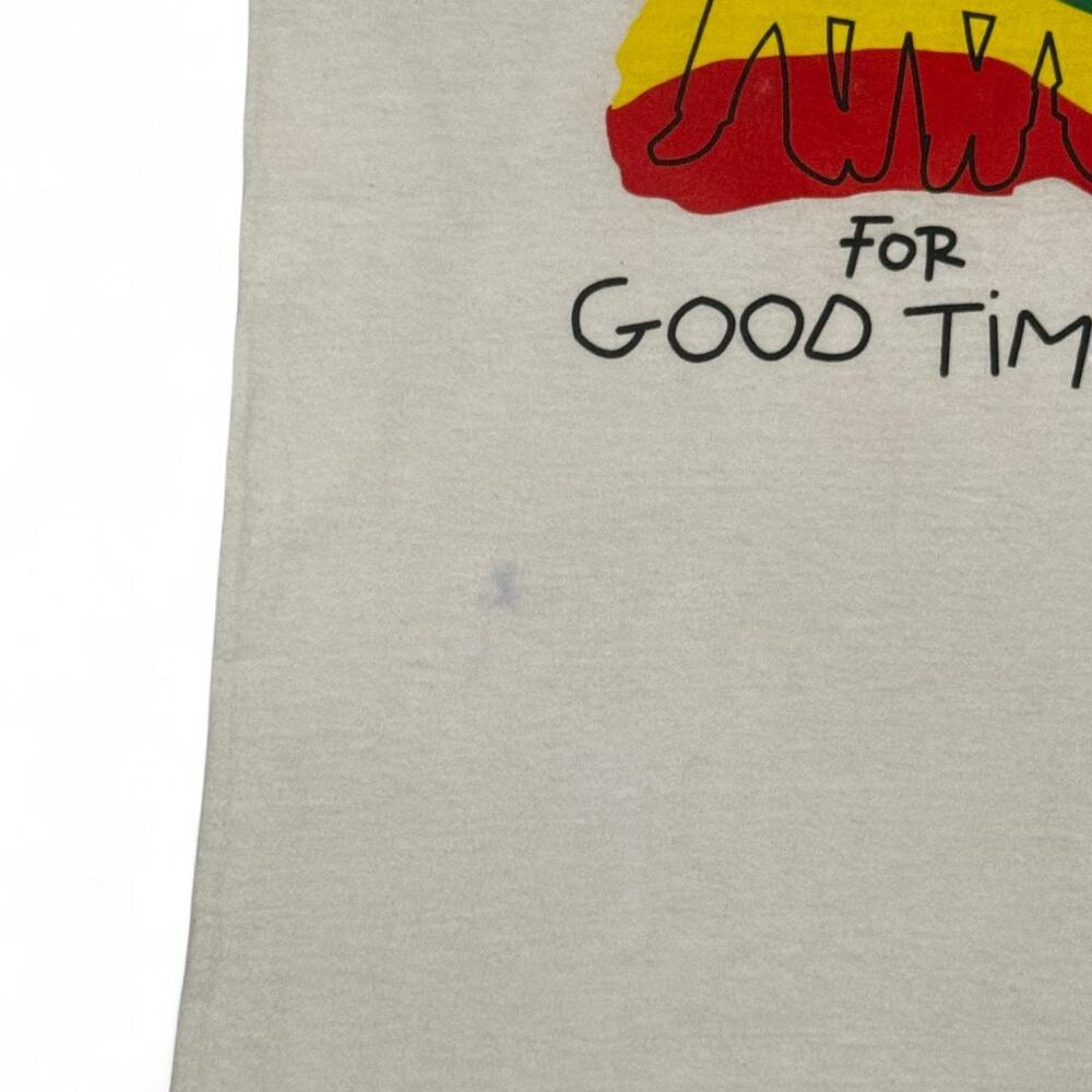 Camp Ronald McDonald VTG 90s Casual Kidcore Off-White Graphic T-Shirt — XS/S - Picture 5 of 6